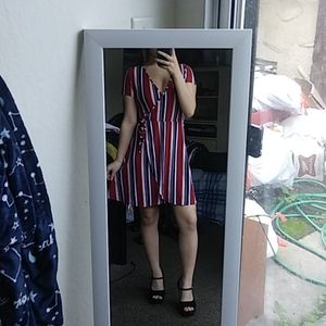 Vertical Striped Dress